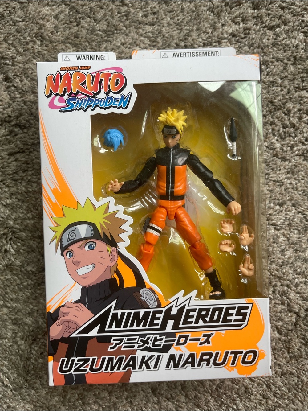 Bandai Anime Heroes Naruto Shippuden: Naruto Uzumaki
